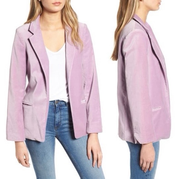 Zadig & Voltaire Jackets & Blazers - Zadig & Voltaire Purple Volly Velours Jacket